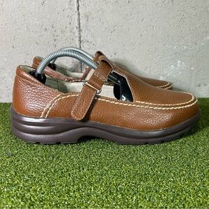 Dr. Comfort Lu Lu Brown Mary Jane Leather Shoes Women’s 7 Medium